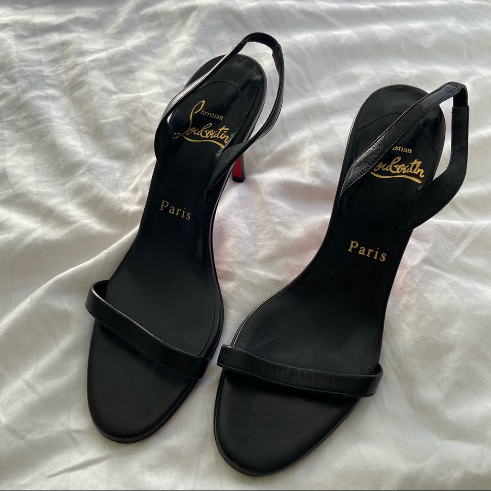 Vintage Christian Louboutin sandal heels size 6.5